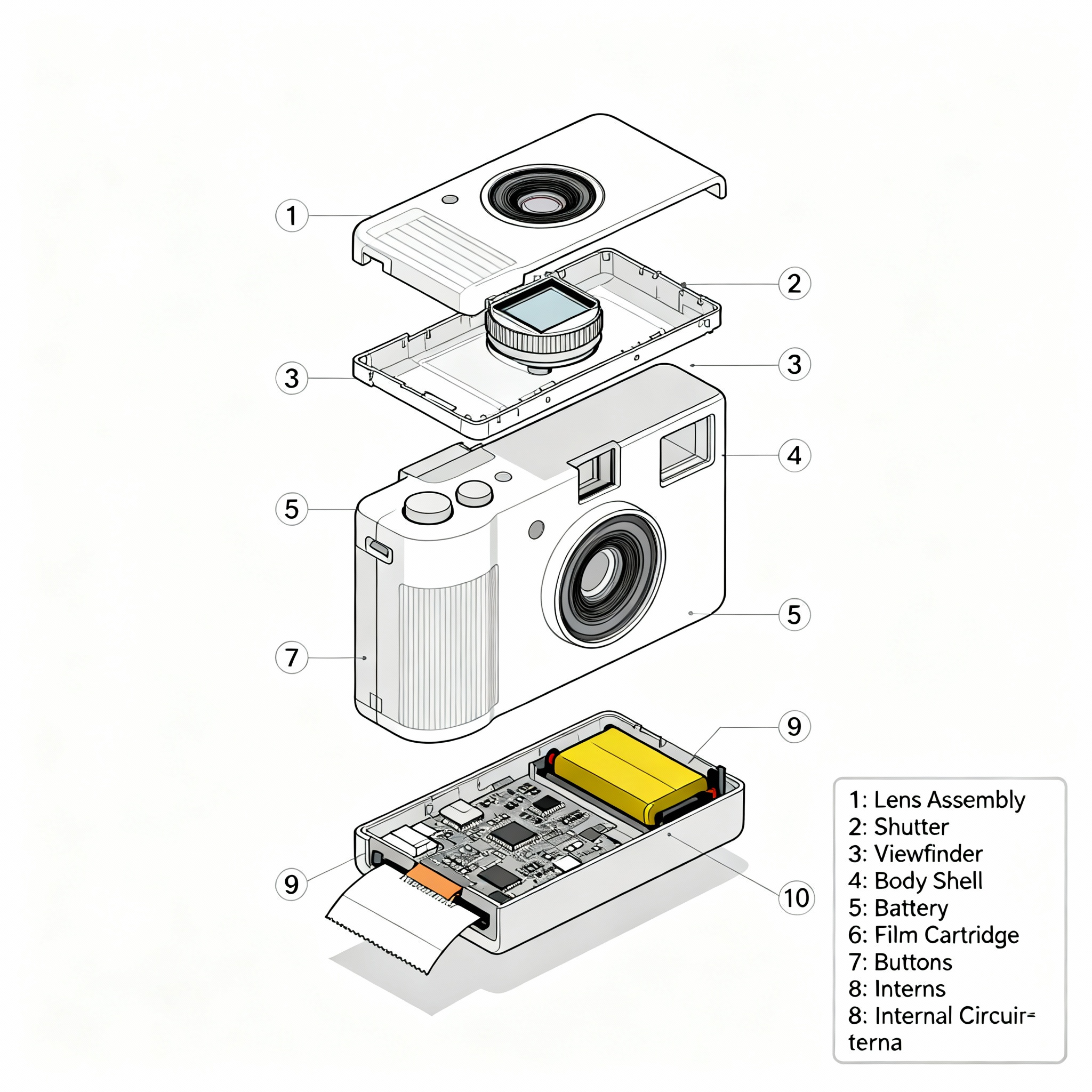 Exploded Diagram of a Gadget