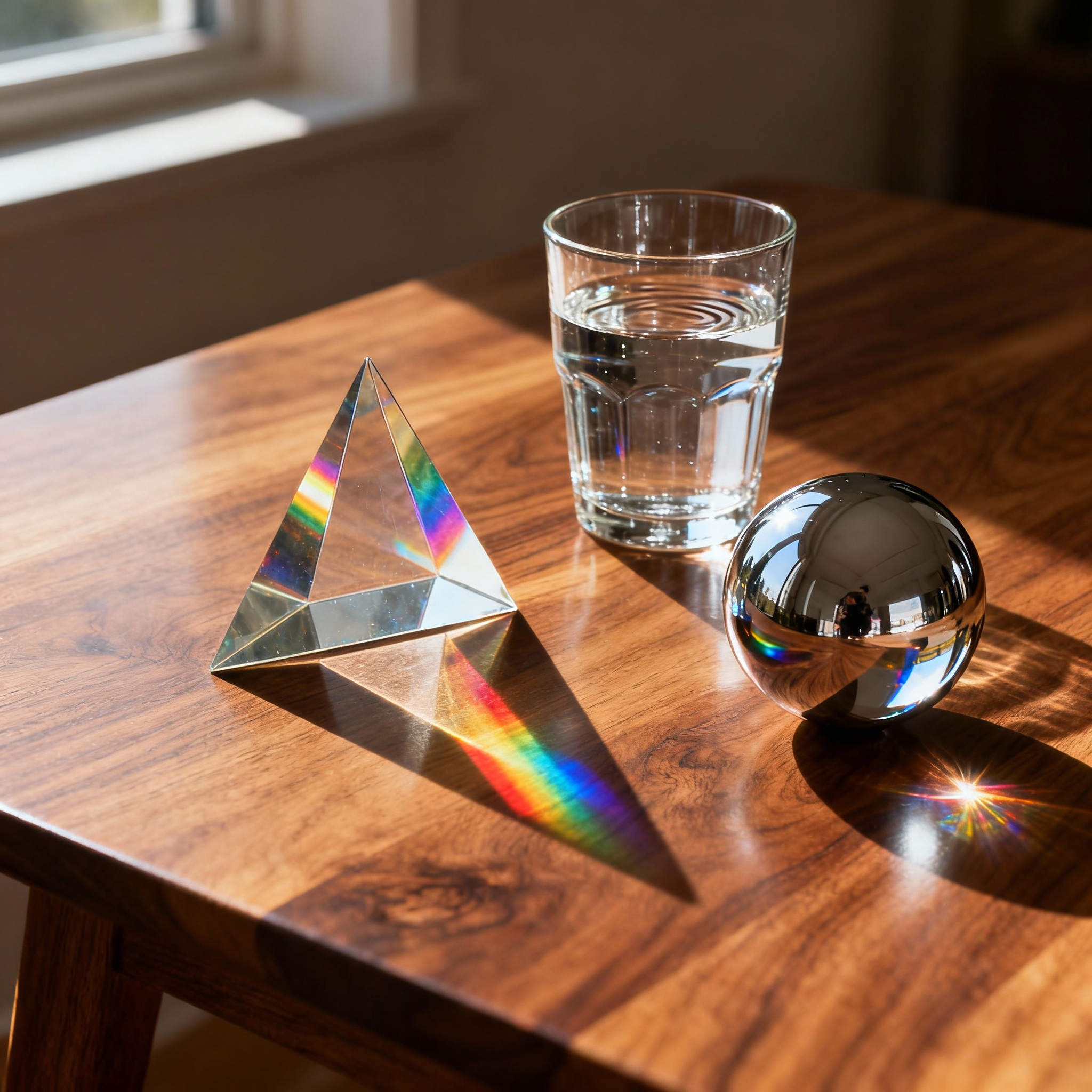 Glass Caustics Still Life