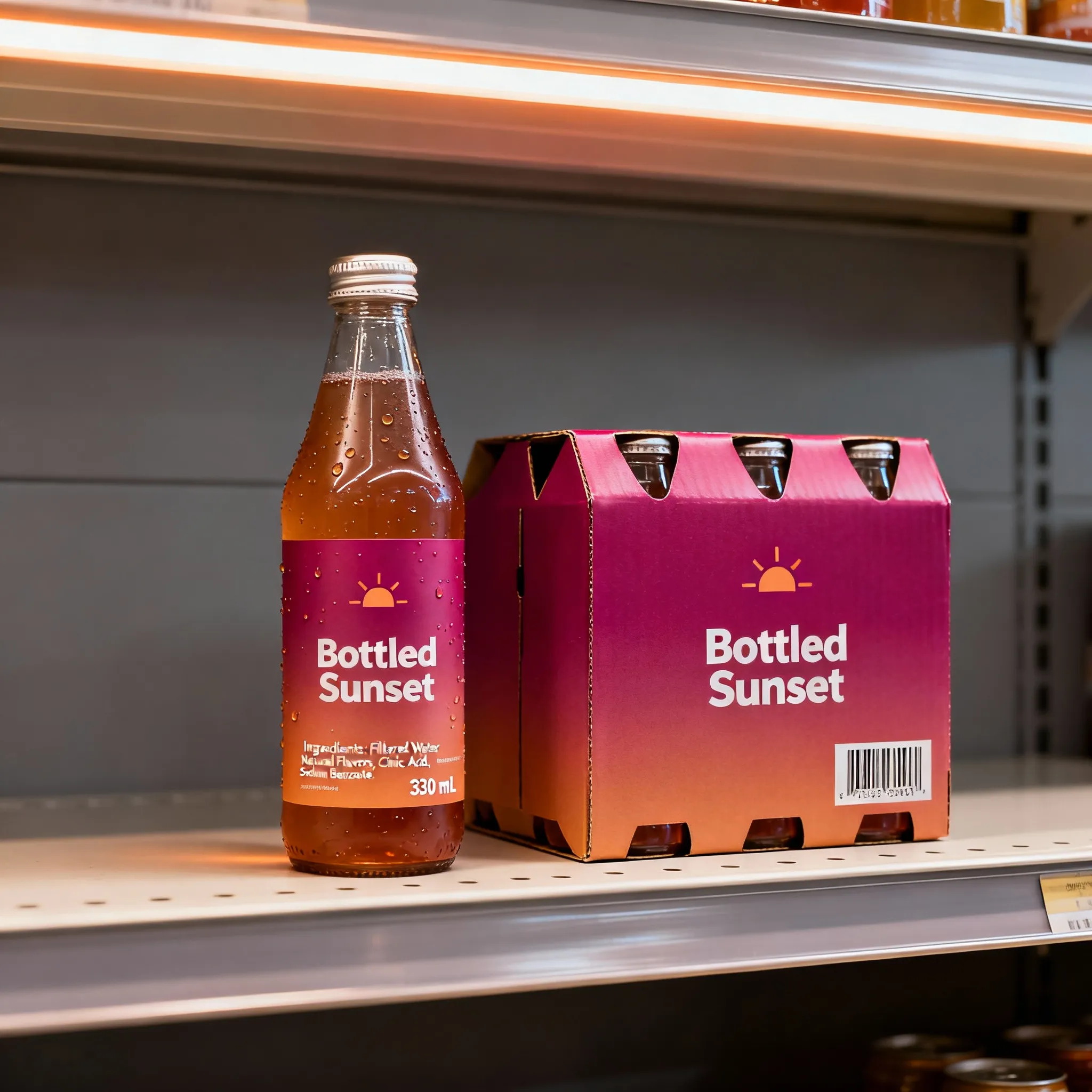 Packaging Shelf Mockup