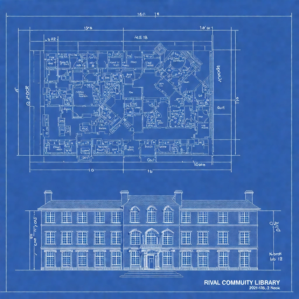 Architectural Blueprint Sheet