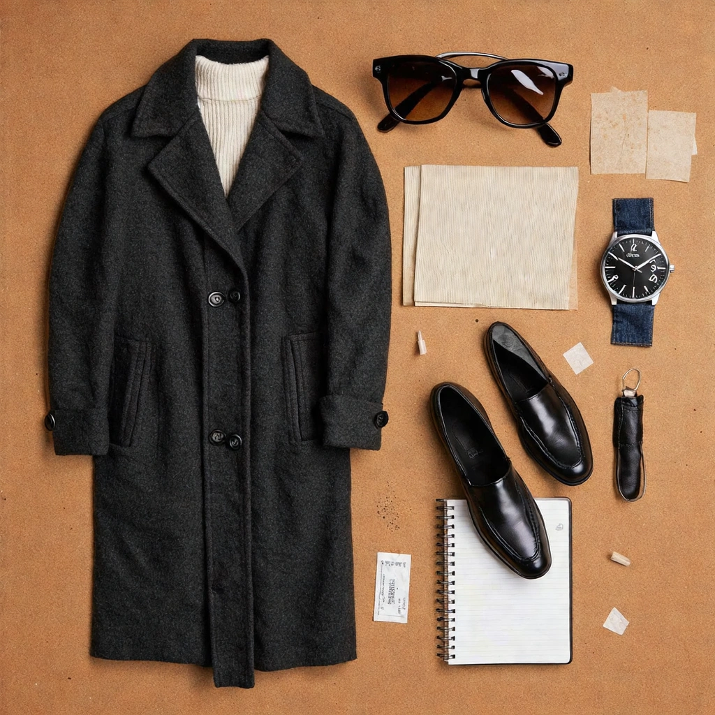 Corkboard Outfit Collage