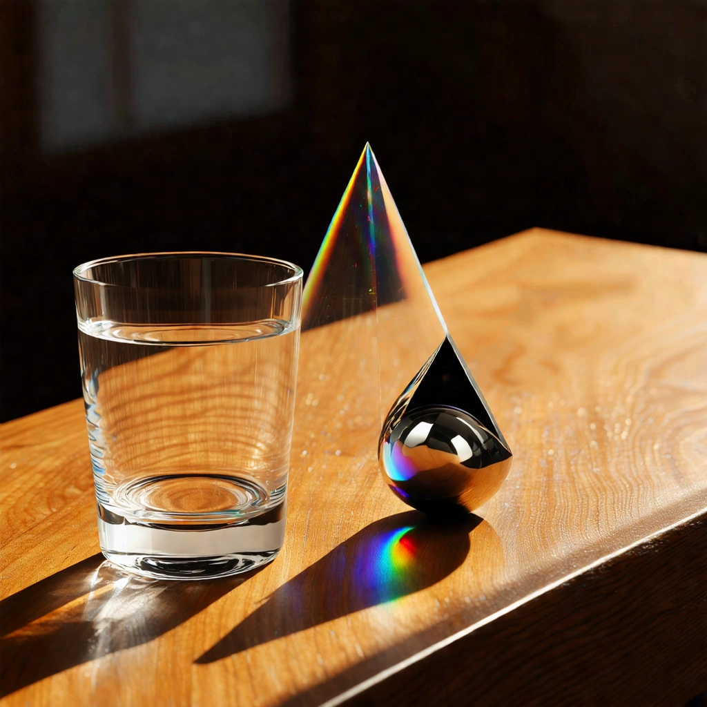 Glass Caustics Still Life