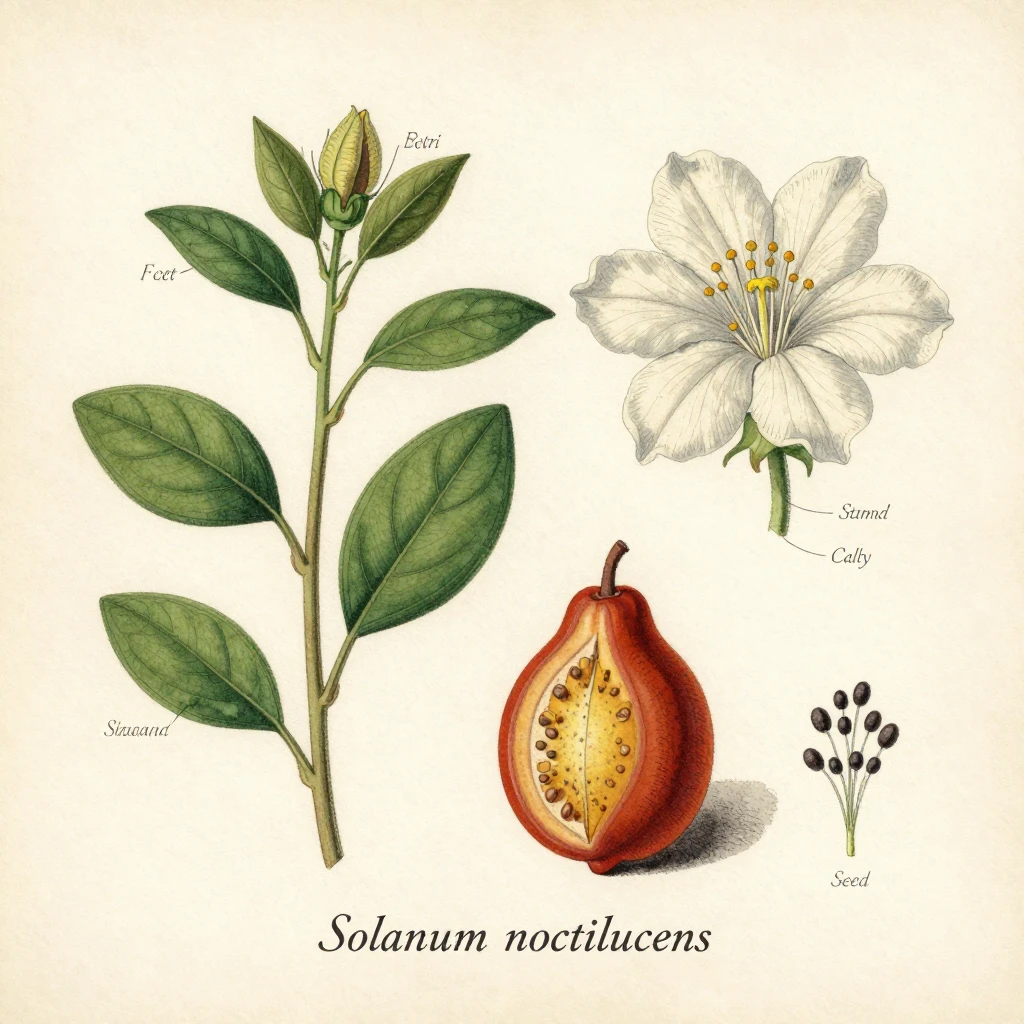 Botanical Scientific Plate