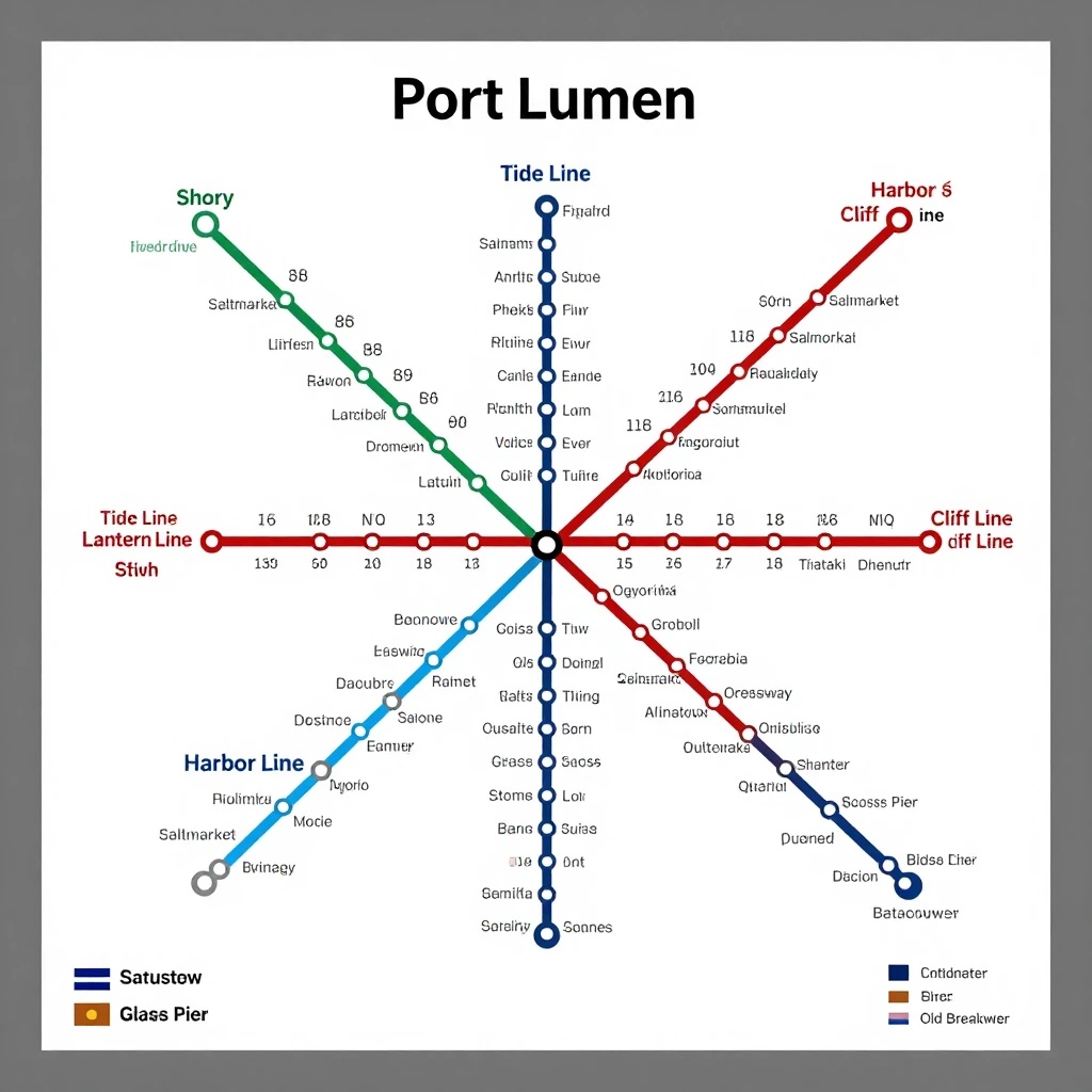 Imaginary Transit Map